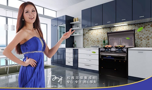 松雅集成灶高鐵廣告強(qiáng)勢上線