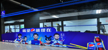 北京地鐵屏蔽門能做廣告嗎？
