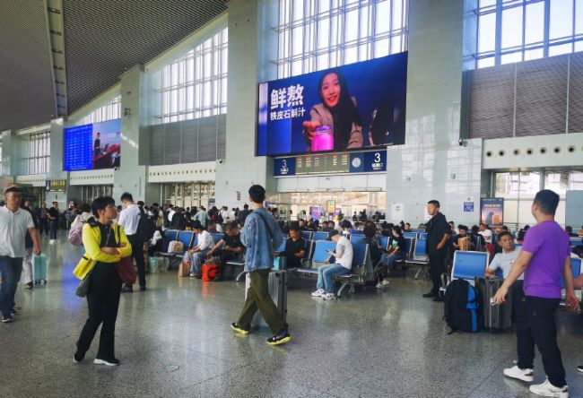 溫州南站廣告價格收費標準，溫州南高鐵站春運候車大廳廣告位