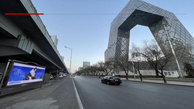 北京三環(huán)國貿(mào)燈箱圍擋大牌廣告投放，北京大屏廣告價格